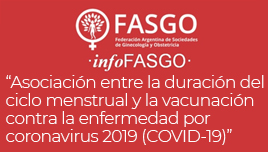 Vacuna Covid y ciclo menstrual
